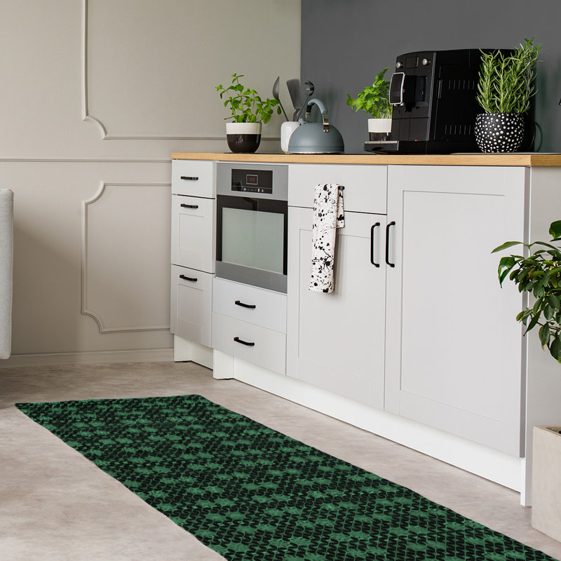 Tapis de zone verte en treillis classique, Rectangle 3 pi x 5 pi