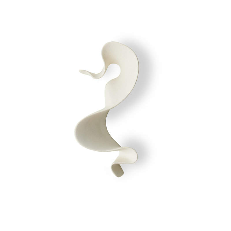 Handmade Ceramic / Porcelain Wall Decor, White