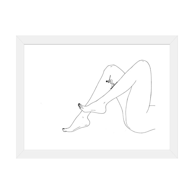 «Downhill», reproduction d'art, H 24 po x l 32 po x P 1 po, Papier blanc