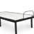 Metal Queen Adjustable Base With Head-Up Option - Grey Color, Wired Remote For Better Comfort, Alleviate Joint Stress Bed In Offer Customized Comfort And Relief-1674742580