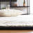 Caesare Hand Tufted Wool/Cotton Geometric Rug in Black/Ivory-1266965375
