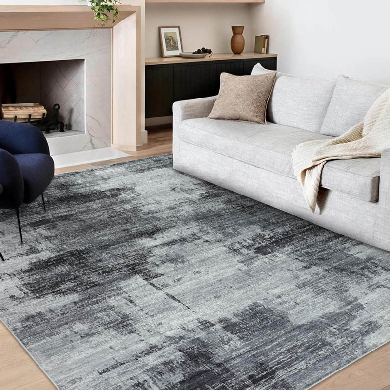 Synthetic Machine Tufted 230cm X 160cm Area Rug
