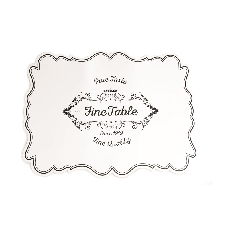 Fine Quality No Pattern Rectangle Placemat