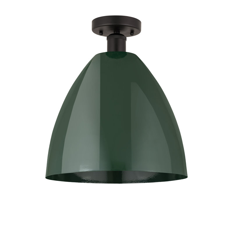 Semi encastrement, Vert, Bronze huilé