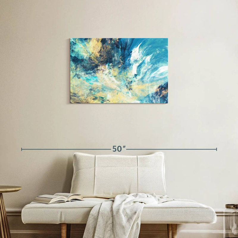 Avery Frosty Dynamic Abstract, 20" H x 30" W
