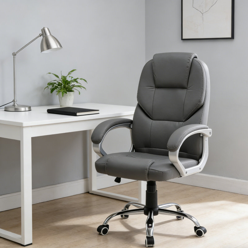 Office Chair, Grey