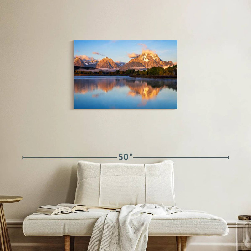 Alvord Sunshine On Grand Teton, H 20 po x l 30 po