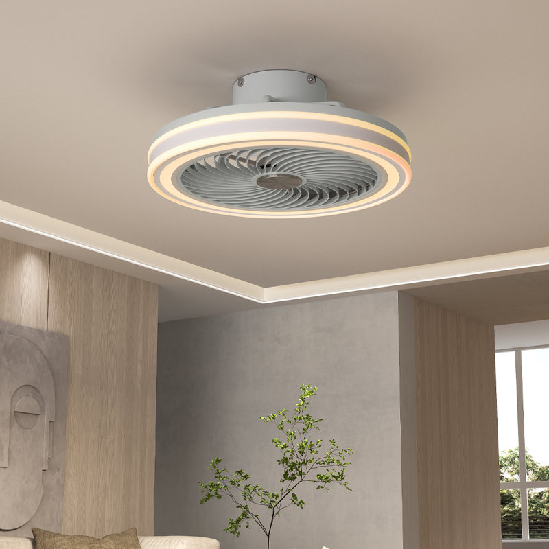 Bubik Ceiling Fan with LED Lights