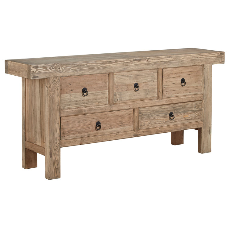 Old Pine 77'' W Solid Wood Sideboard