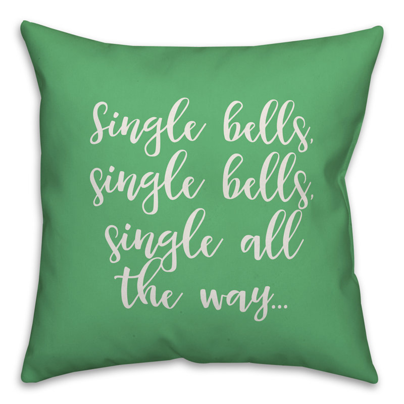  Coussin décoratif simple All the Way, Vert clair, Housse de coussin