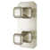 Belshire Two-Handle Thermostatic Valve Trim with Cushion Handles