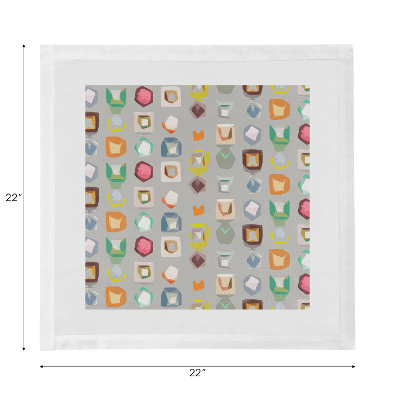 Color Pop Cotton Sateen Dinner Napkins, Andre