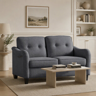 3 Piece Living Room Sofa Sets, Sectional Couch and Loveseat with Accent Chair, Modern Comfortable Seating Solution for Apartments