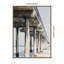 «Pier Over The Water» par Alicia Abla, reproduction d'art sur toile encadrée