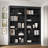 83 In Tall Bookcase With  5-Tier Open Display Storage Organizer With Adjustable Shelves,-103540184