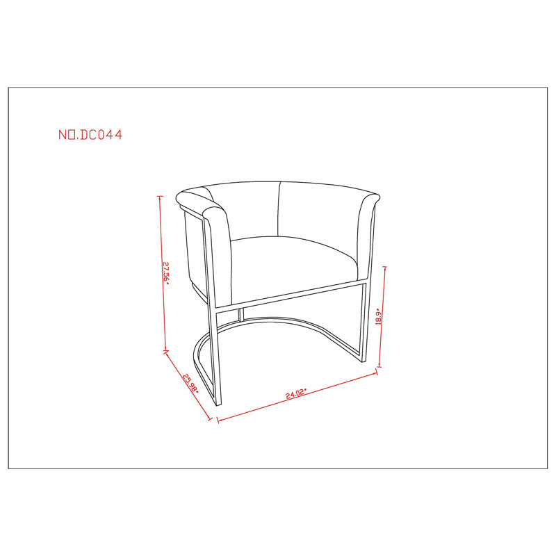 Virgil Faux Leather Upholstered Arm Chair, Tan, 1