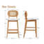 Aliysha Upholstered Counter Stool-1166439526