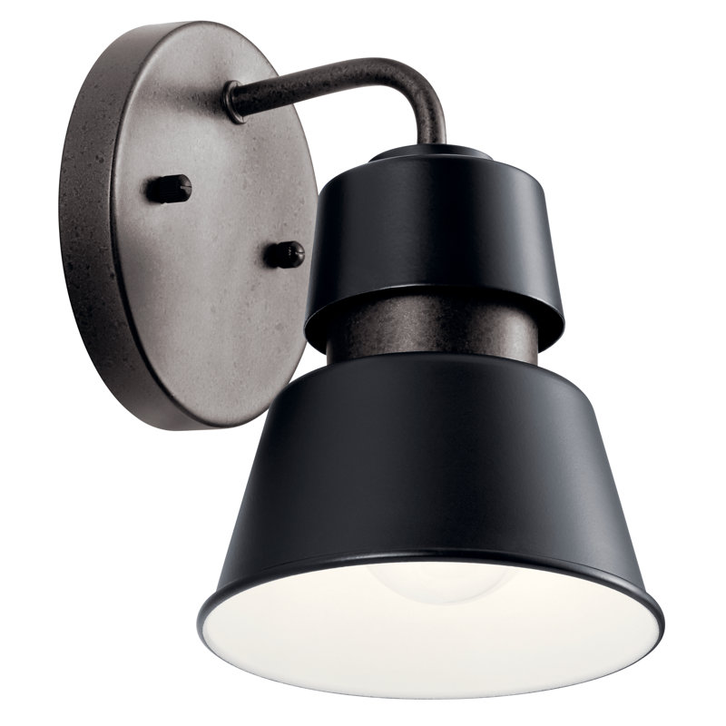 Catherene Wall Light, White, 8" H x 5.5" W x 6.5" D