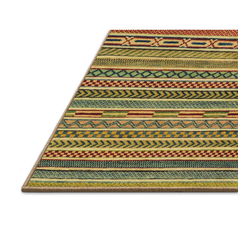 Abstract Indoor Rug, Rectangle 4' x 6'