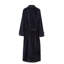 100% Cotton Mid-Calf Bathrobe with Pockets-75051943