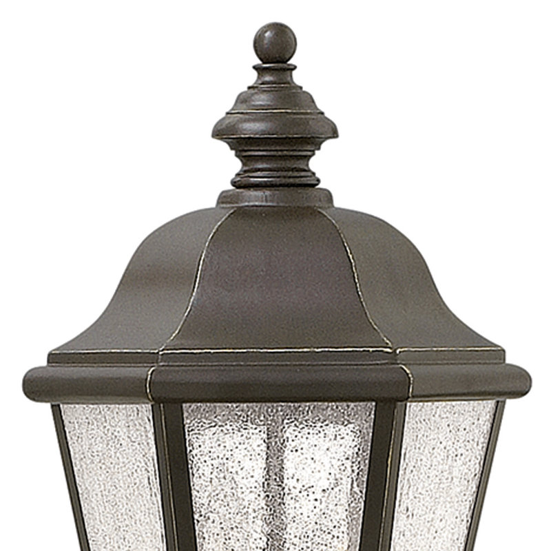 Edgewater 3-Light 21.3" Post Light, Oil Rubbed Bronze