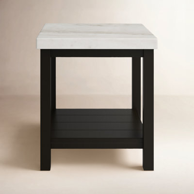 Benniton Marble Top End Table