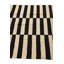 Tapis noir et blanc Noor