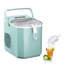 Machine à glaçons portative de comptoir - 26Lbs / 24H avec autonettoyante, 9 cubes en 8 minutes, comprend une pelle à glace et un panier pour la maison, le bureau et les fêtes-112251077