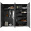 4 Door Manufactured Wood Wardrobe