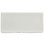 Antic Special 6" x 3" Ceramic Bullnose Tile Trim in Milk White