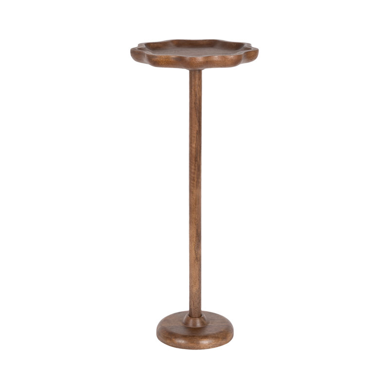 Table ronde Alezar, Walnut Brown