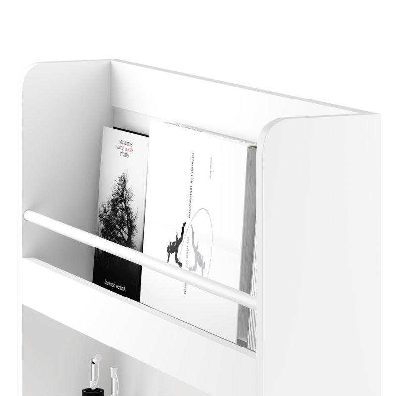 Bibliothèque murale avec 3 tablettes de présentation