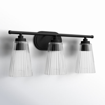 Jeanie Ribbed Dimmable Bath Sconce