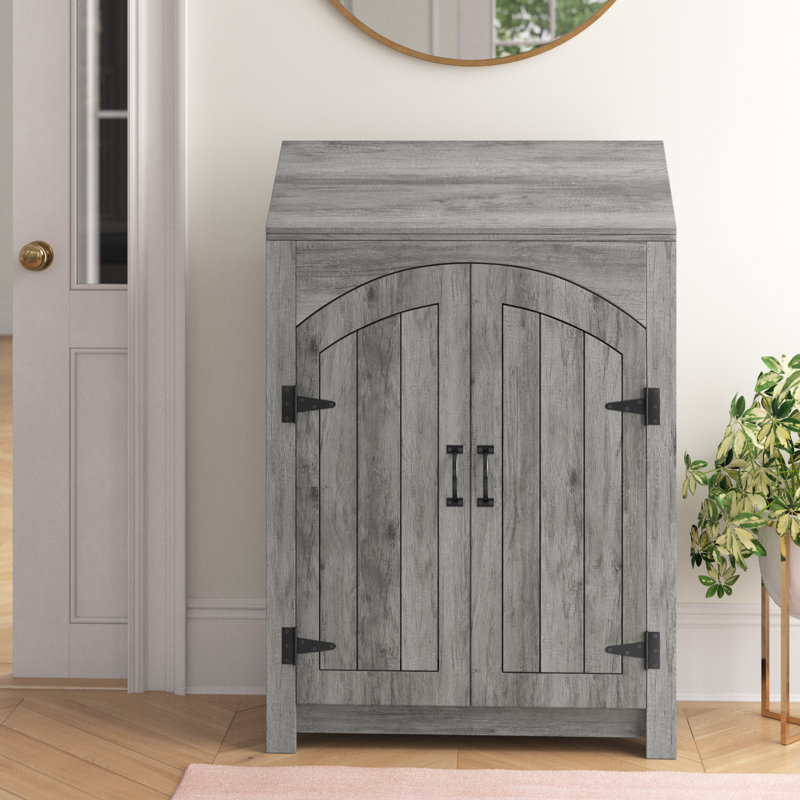 Accent Cabinet, Gray