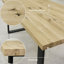 Kamilah Oak Solid Wood Dining Table-1599359151-1599359150