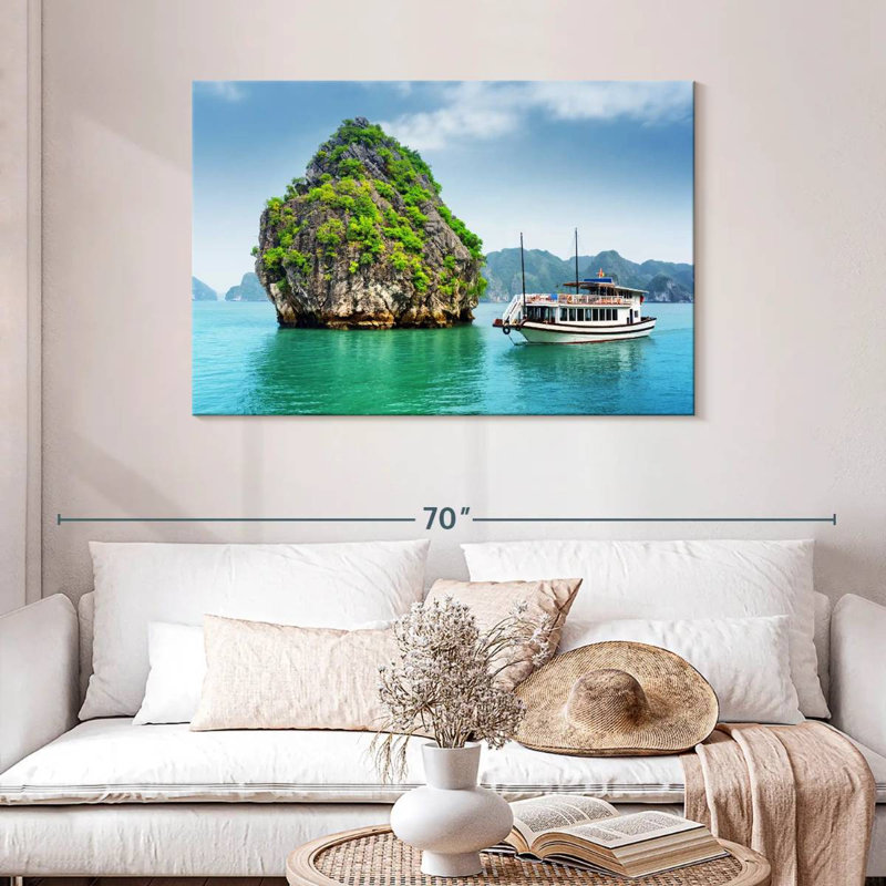 Bateau Mehar Ha Long Bay, H 30 po x l 45 po