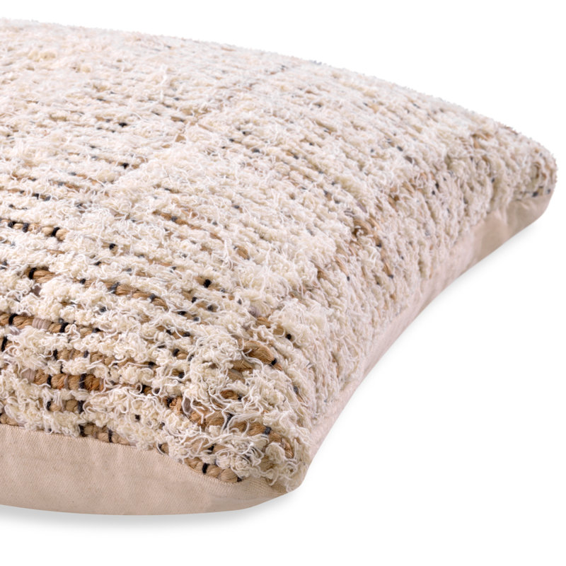 Amon Square Pillow Cover & Insert, 23.62"H x 23.62"W