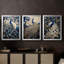 ANIMALS Series CCXII - Toile tendue avec châssis tendue - 3 pièces-232599405-232599400