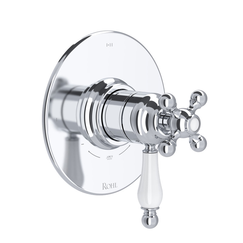 Arcana Shower Wall Trim, Polished Chrome