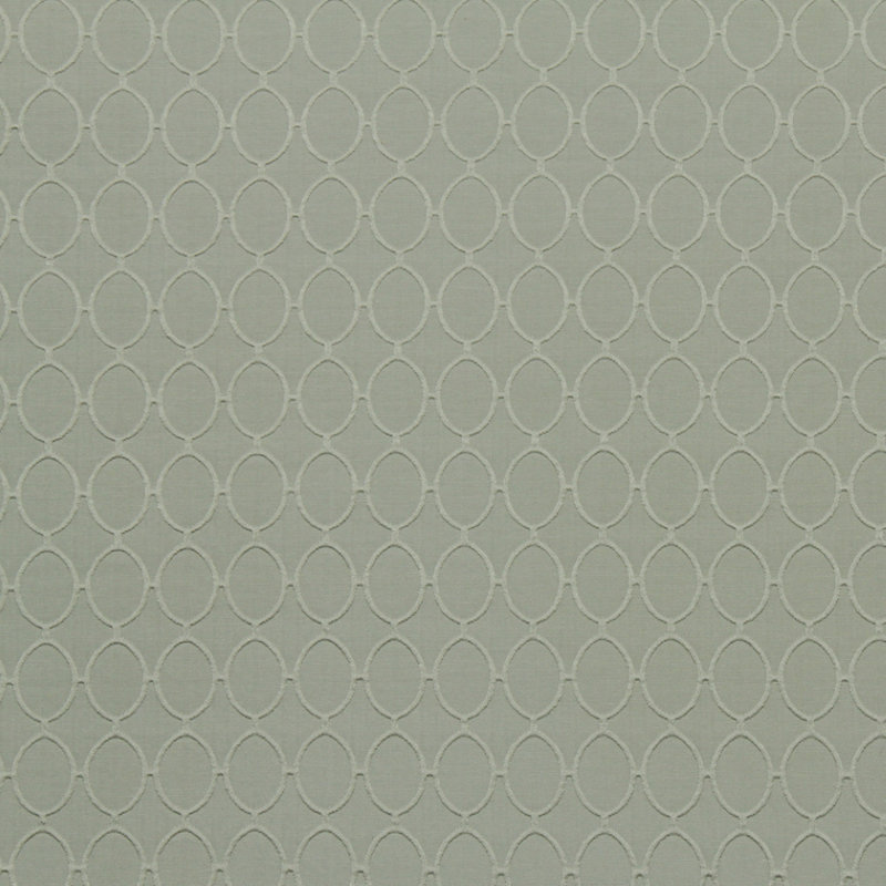 Mélange de coton Dwell Cameo Ovals, Taupe
