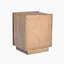 Solid Wood Block End Table