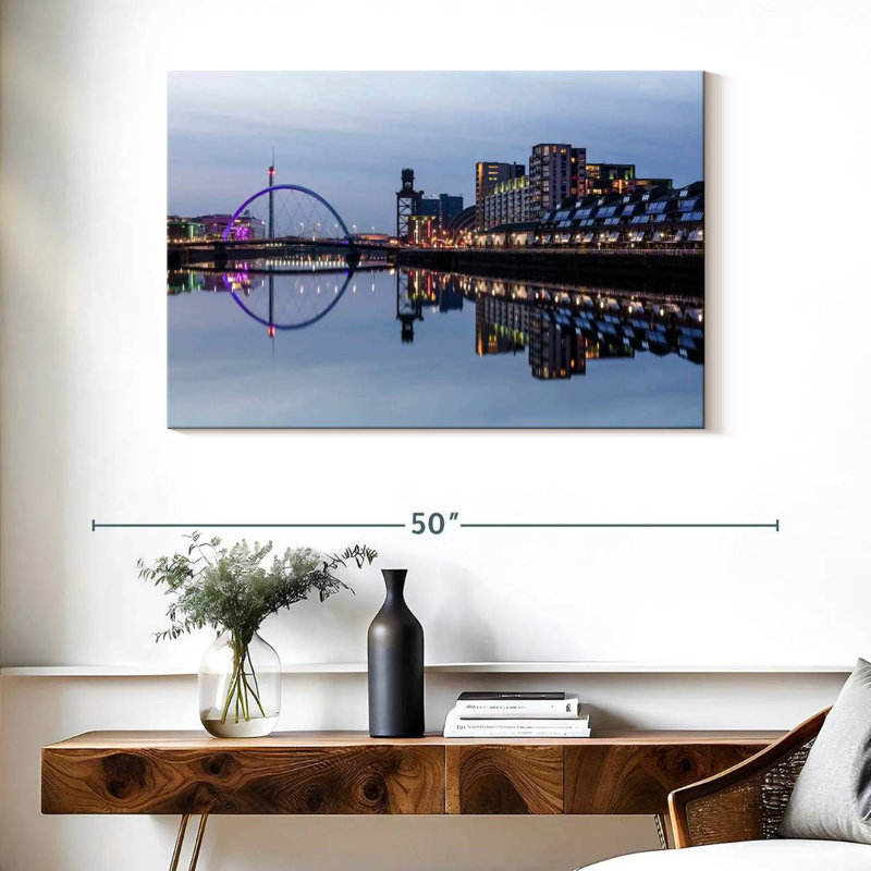 Glasgow Cityscape, 26" H x 39" W