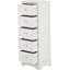 41 cm W Chest of 5 Drawers-124653040