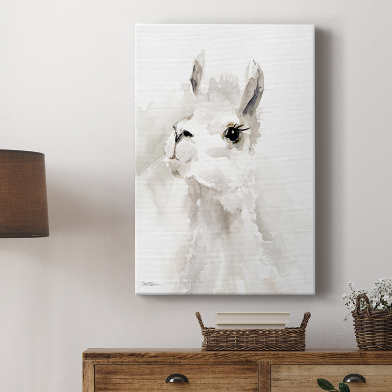 Sweet Llama II - galerie sur mesure, H 12 po x l 8 po