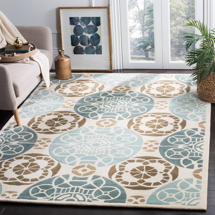 Charlee Hand Tufted Wool Floral Rug