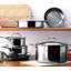 Hestan NanoBond 10-Piece Stainless Steel Cookware Set