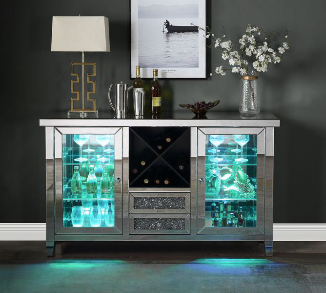 Traci Wine Cabinet W/Led