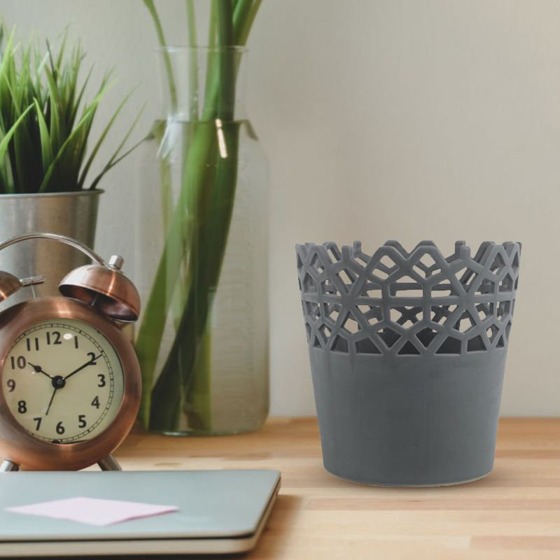 Vase de table en céramique Doylestown, Gris