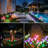 Solar Lily Flower Lights, 7 Color Changing LED Solar Garden Lights, IP65 Waterproof Outdoor Decorative Stake Lights for Yard Pathway Patio Lawn Wedding Holiday Decoration