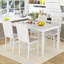Ensemble de table de salle à manger moderne pour 4 personnes-604036974-604573161